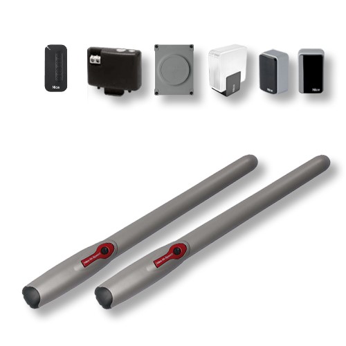 Kit automatizare porti batante 2x3m, Nice HI-SPEED WINGO3524HSKCE - NICE.RO