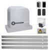 Kit automatizare poarta culisanta Nice Robus 600, pana la 600 kg, 4 metri cremaliera zincata, RBS600BDKCE