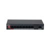 Switch PoE Dahua PFS3010-8ET-96, 8 porturi PoE, 96 W, Fast Ethernet
