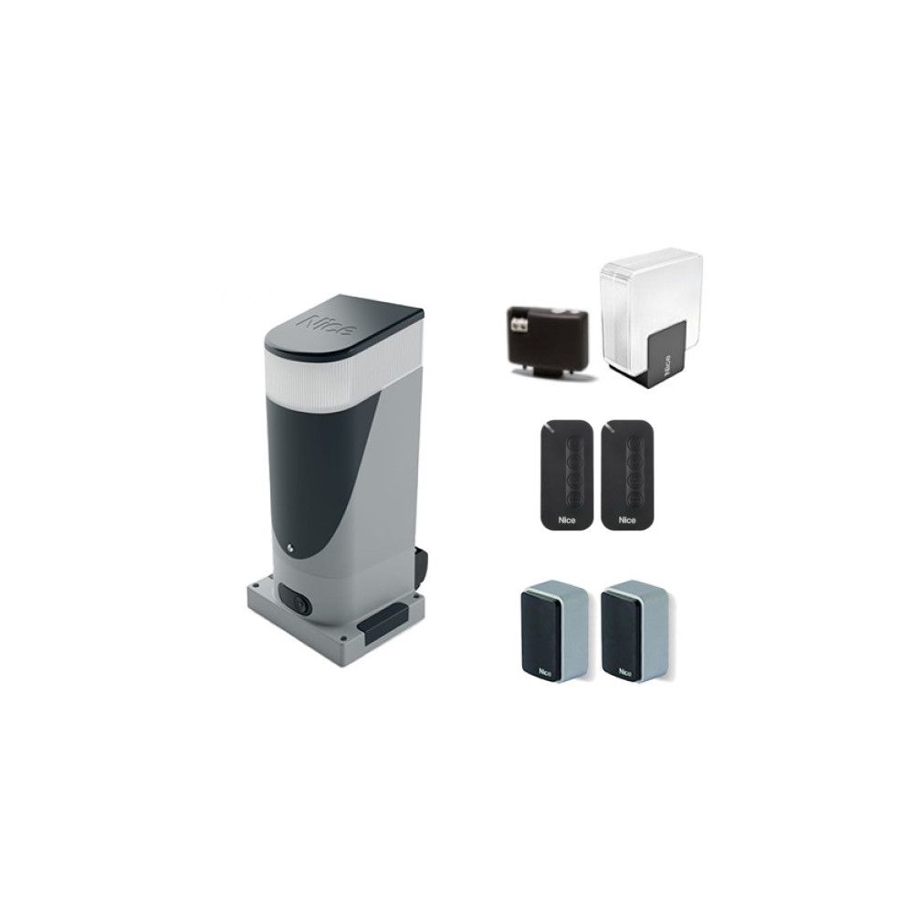 SLH400BDKCE Kit automatizare NICE pentru poarta culisanta 400kg 24v