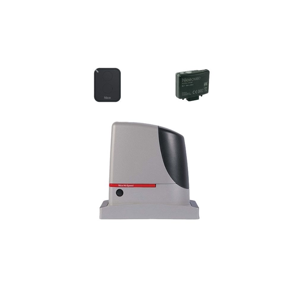 Kit automatizare poarta culisanta, 400Kg, Nice HI-SPEED RUN400HS