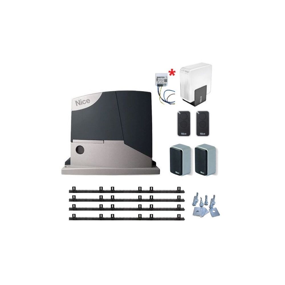 Kit automatizare Nice Road400RDKCE Full MSI poarta culisanta, 400Kg + Modul WiFi gratuit