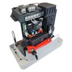 Kit automatizare poarta culisanta Nice Robus 600 Hi-Speed, pana la 600 kg, 4 metri cremaliera zincata RBS600HSBDKCE