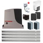 Kit automatizare hi-speed poarta culisanta 500Kg Nice ROBUS500HS cu cremaliera + releu WiFi gratuit