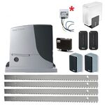 Kit automatizare poarta culisanta max. 600kg, Nice Robus 600 – Pachet promotional cu releu wireless gratuit