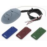 Kit receptor radio  cu 3 telecomenzi cu doua butoane Inti2 Nice