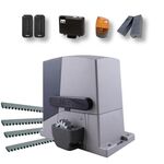 Kit automatizare poarta culisanta, 1000 kg, Nice Robus 1000, RB1000P MG, 4m creamaliere zincate