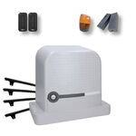 Kit automatizare poarta culisanta Nice Robus 600, pana la 600 kg, 4 metri cremaliera teflonata, RBS600BDKCE MG