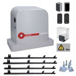 Kit automatizare poarta culisanta Nice Robus 600 Hi-Speed, pana la 600 kg, 4 metri cremaliera teflonata RBS600HSBDKCE