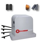 Kit automatizare poarta culisanta Nice Robus 600 Hi-Speed, pana la 600 kg, 4 metri cremaliera teflonata RBS600HSBDKCE MG