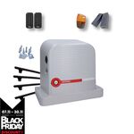 Kit automatizare poarta culisanta Nice Robus 600 Hi-Speed, pana la 600 kg, 4 metri cremaliera teflonata RBS600HSBDKCE MG