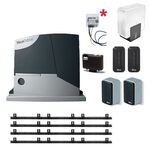 Kit automatizare poarta culisanta max. 400kg, NICE Robus400 RB400BDKCE Promo cu 4m cremaliera + releu WiFi gratuit!