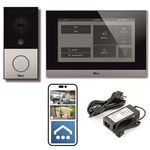 Pachet interfonie NICE MyBell, kit videointerfon cu doua fire