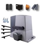 Kit automatizare poarta culisanta, 1000 kg, Nice Robus 1000, RB1000P MG, 4m creamaliere teflonate