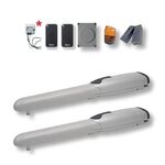 Kit automatizare porti batante 2x3,5m, NICE WINGO3524KCE-MG + Modul WiFi gratuit