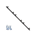 Cremaliera din plastic cu insertie metalica pentru porti culisante, Nice ROA6, cu accesorii de montaj