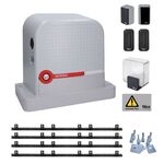 Kit automatizare poarta culisanta Nice Robus 600 Hi-Speed, pana la 600 kg, 4 metri cremaliera teflonata RBS600HSBDKCE