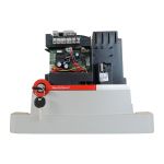 Kit automatizare poarta culisanta Nice Robus 600 Hi-Speed, pana la 600 kg, 4 metri cremaliera zincata RBS600HSBDKCE