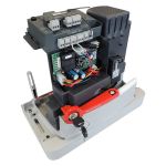 Kit automatizare poarta culisanta Nice Robus 600 Hi-Speed, pana la 600 kg, 4 metri cremaliera zincata RBS600HSBDKCE