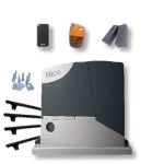 Kit automatizare poarta culisanta max.400Kg Nice ROAD400KCE MG + 4m cremaliera teflonata