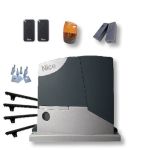 Kit automatizare poarta culisanta max.400Kg Nice ROAD400KCE MG + 4m cremaliera teflonata