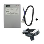 Pachet baterie 24V cu incarcator integrat si cablu adaptare, Nice PS124