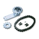 Accesoriu deschidere 360 grade pentru poarta batanta cu motoreductor ingropat Nice L-FAB, BMA1