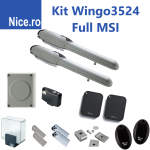 Kit automatizare WINGO3524KCE Full MSI pentru porti batante