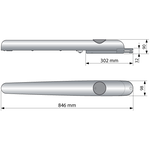 Kit automatizare porti batante, 2x4,5m, Nice Home ARIA 400