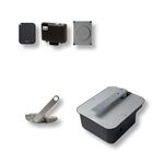 Kit automatizare ingropata porti batante 3m, Nice MFAB3024KCE