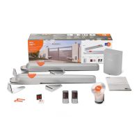Kit automatizare porti batante max. 2x2,2m, Nice Home Aria 200
