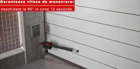 Kit automatizare porti batante 2x3.7m, Nice HI-SPEED TITAN TTN3724HS
