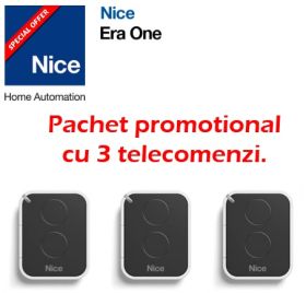 Telecomanda cu 2 butoane Nice ON2E Pachet promo 3buc