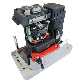 Kit automatizare poarta culisanta Nice Robus 600 Hi-Speed, pana la 600 kg, 4 metri cremaliera zincata RBS600HSBDKCE MG