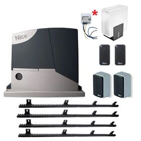 Kit automatizare Nice Road400RDKCE Full MSI poarta culisanta, 400Kg + Modul WiFi gratuit