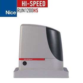 Kit premium automatizare poarta culisanta, 1200Kg Nice HI-SPEED RUN1200HS, fara cremaliere