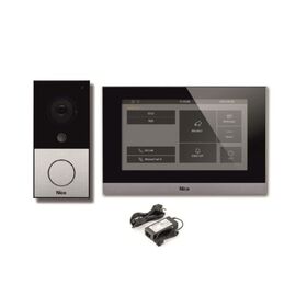 Pachet interfonie NICE MyBell, kit videointerfon cu doua fire