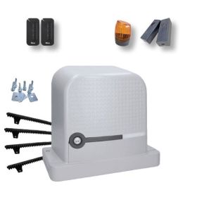 Kit automatizare poarta culisanta Nice Robus 400, pana la 400 kg, 4 metri cremaliera teflonata RBS400BDKCE MG