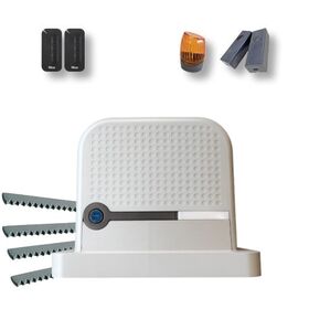 Kit automatizare poarta culisanta max. 800 kg, 4 metri cremaliera zincata, NICE Robus 800, RBS800 MG