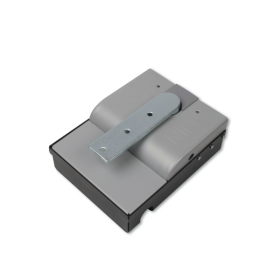 Motoreductor ingropat porti batante 2x2.3 m, cu caseta de fundatie SFABBOX si encoder