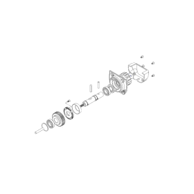 RB400R10 - Grup F - Kit reductor si pinion Nice Road-Robus - RB250HSR10 / RD400KCE / RD400KCER10