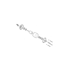 MFAB3000 - Grup E - Ansamblu motor electric stator si rotor