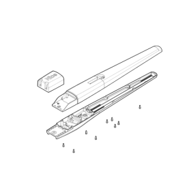 TO5015 / TO5016 / TO5024 / TO5024i / TO5024HS - Grup F - Kit carcase complete Nice Toona 5
