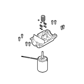 TOO3024 / TOO4524 - Grup G - Kit motor electric