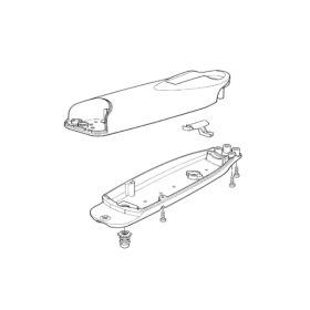 WINGO3524HS - GRUP F - Kit carcase spate NICE WINGO 24V