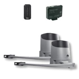 Kit automatizare porti batante 2x2.4m, Nice HOPP