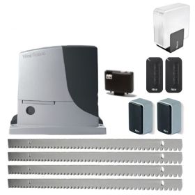Kit automatizare poarta culisanta max. 1000Kg, Nice RB1000, 4 metri cremaliera zincata