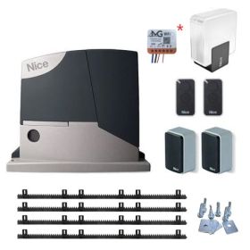 Kit automatizare Nice Road400RDKCE Full MSI poarta culisanta, 400Kg + Modul WiFi gratuit