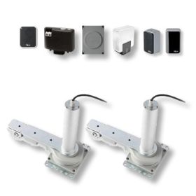 Kit automatizare poarta batanta 2x1.8m, Nice OLTRE1824KCE