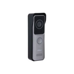 Videointerfon de exterior IP WiFi Dahua VTO2311R-WP, 2 MP, 1 familie, auto IR, IC card, 3.000 carduri, slot card, aparent, PoE